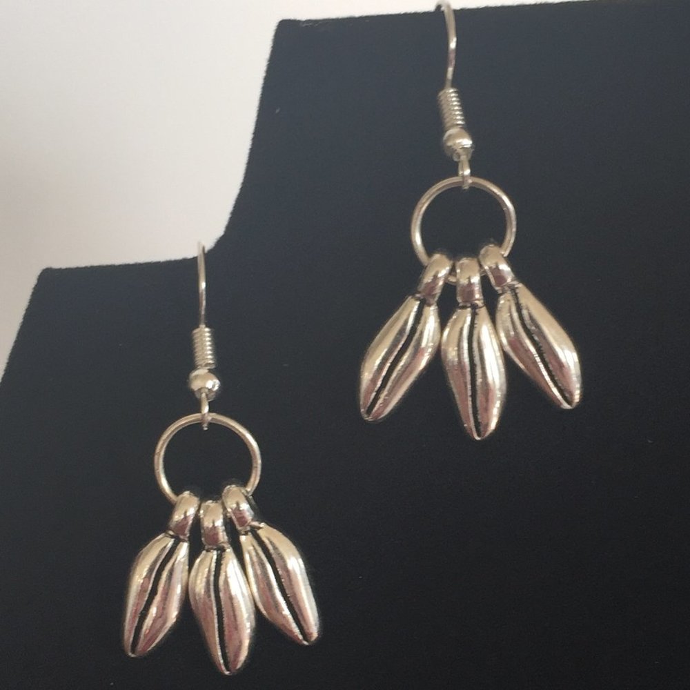 Handmade Bunch of Coffee Beans Earrings